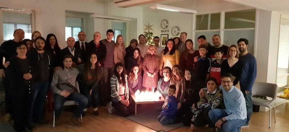 Colombianos celebraron el Día de las Velitas en la Embajada en Finlandia