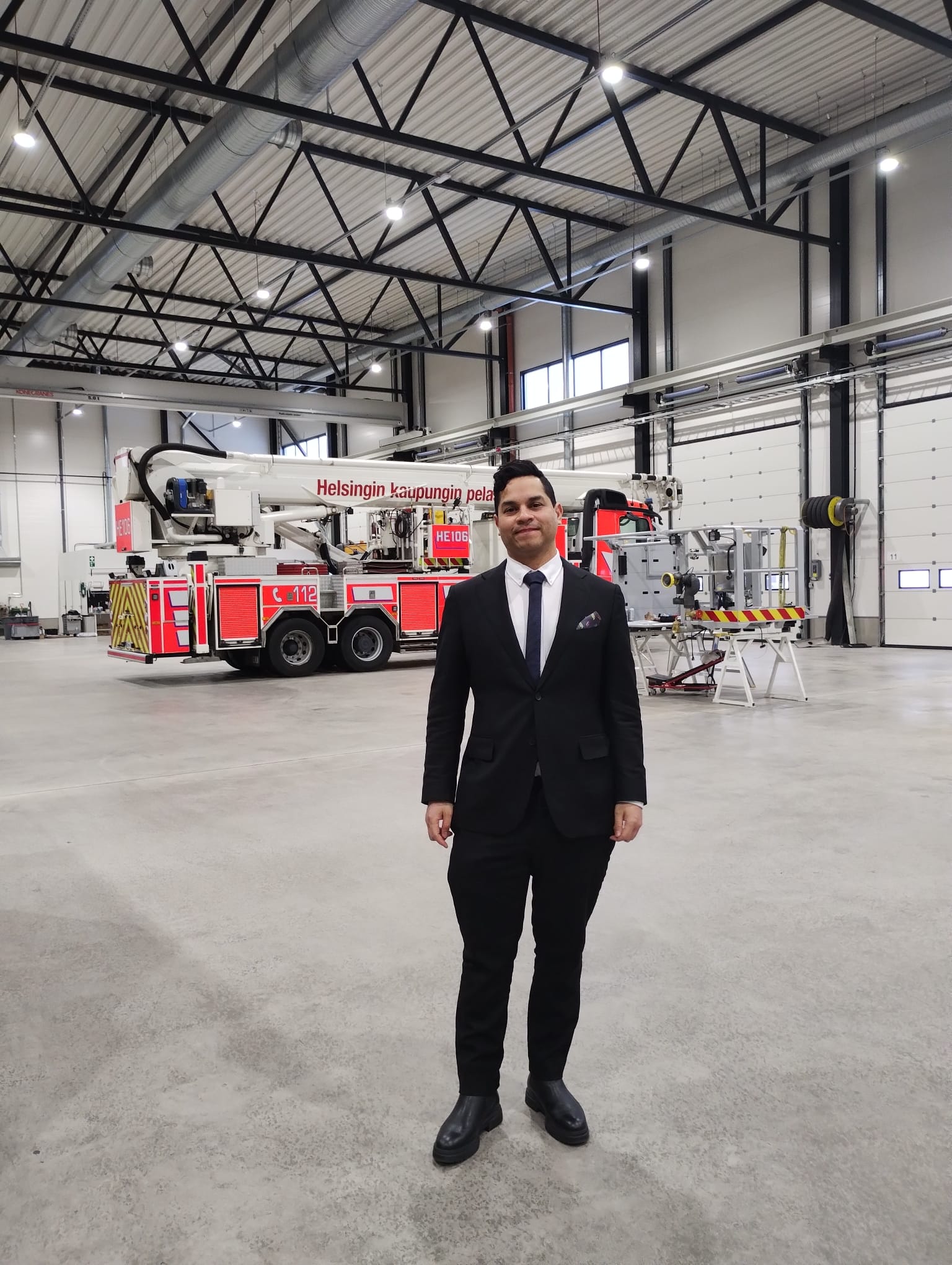 Embajada de Colombia en Finlandia visita a la empresa finlandesa Vema Oy 
