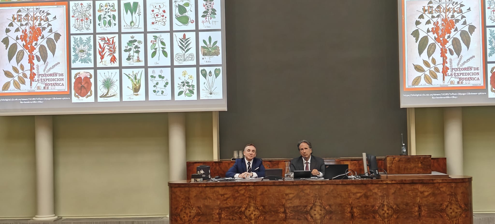 Conferencia: “Los naturalistas Linneo, Mutis y Humboldt, y la biodiversidad del continente americano”.