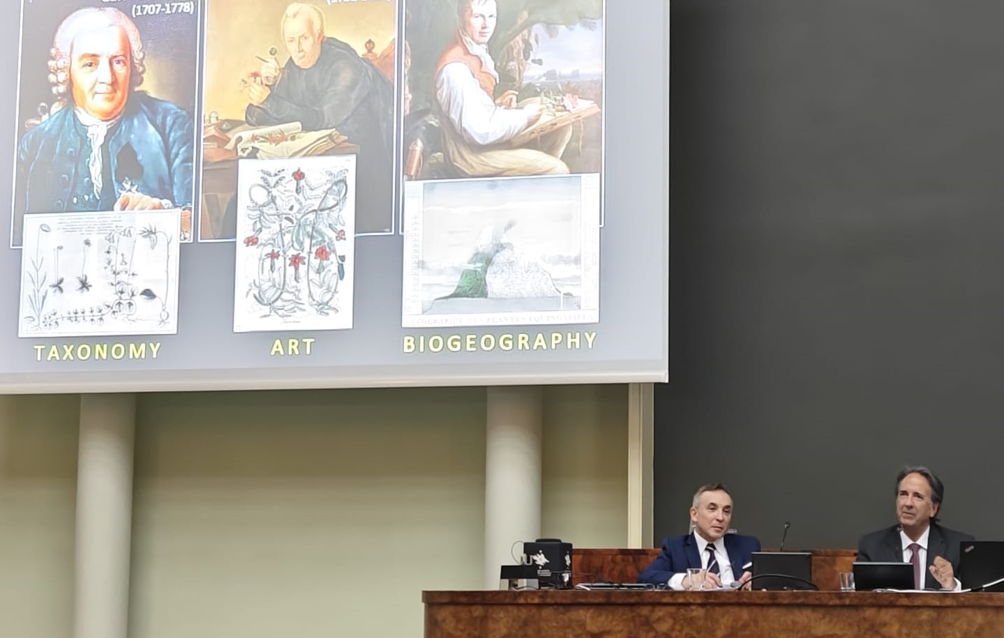 Conferencia: “Los naturalistas Linneo, Mutis y Humboldt, y la biodiversidad del continente americano”.