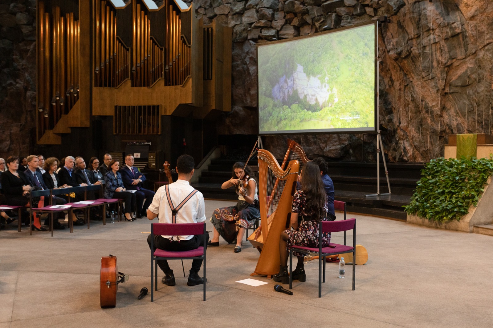 Concierto en Helsinki del cuarteto “Ensamble Colombiano”