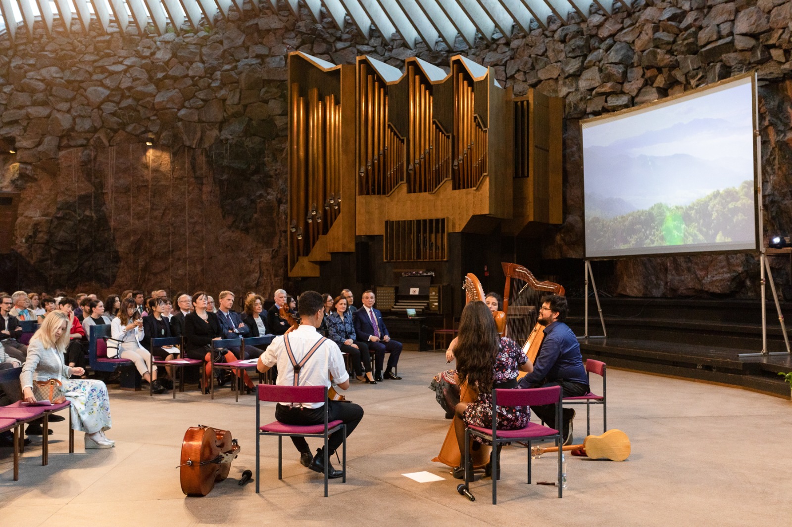 Concierto en Helsinki del cuarteto “Ensamble Colombiano”