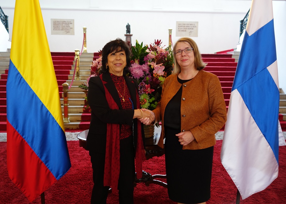 Gobiernos de Colombia y Finlandia adelantaron la IV Reunión de Consultas Políticas en Bogotá