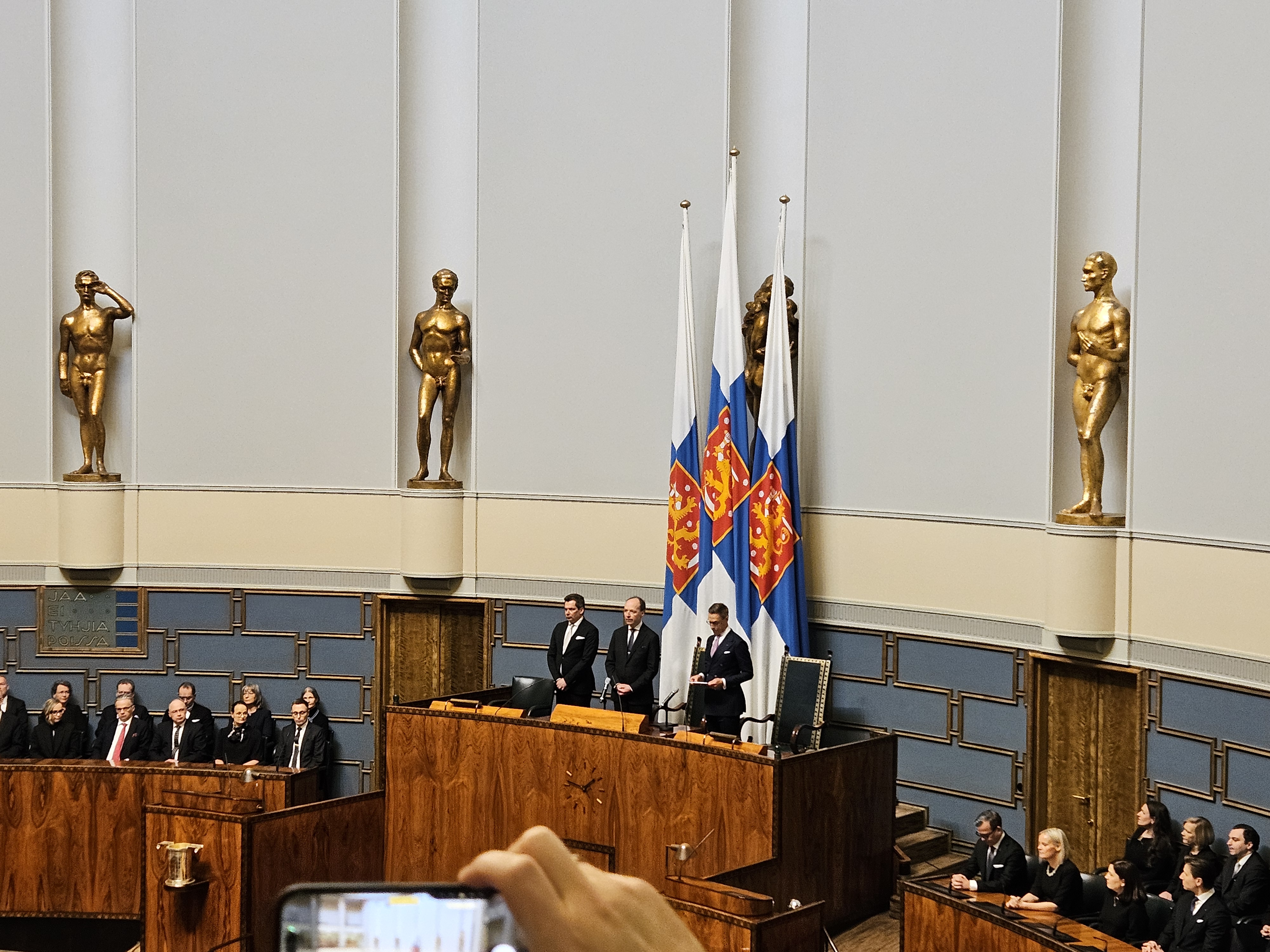Embajadora de Colombia en Finlandia atiende la apertura del Parlamento Finlandés “Riksdag”, el 4 de febrero de 2026