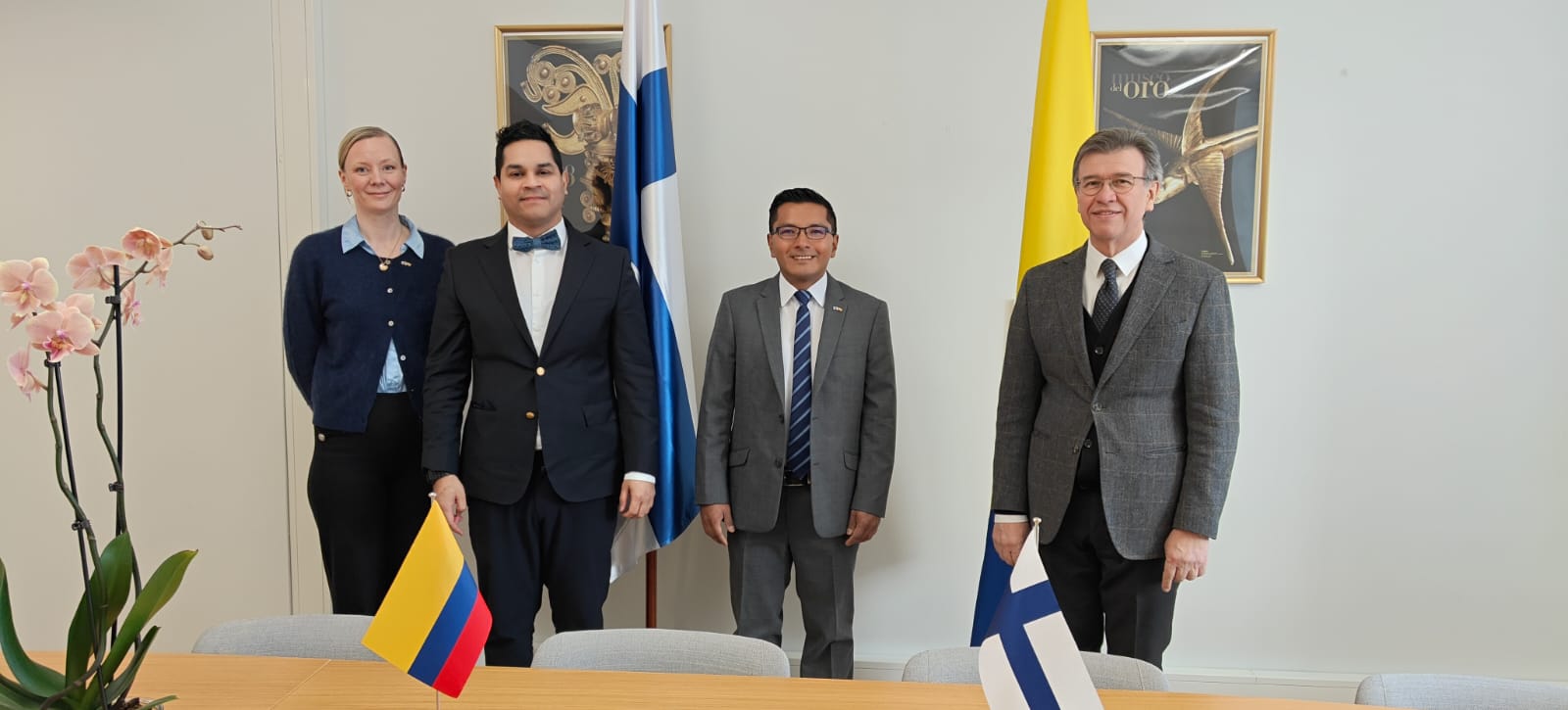 Fortalecimiento de la planta de personal en la Embajada de Colombia en Finlandia