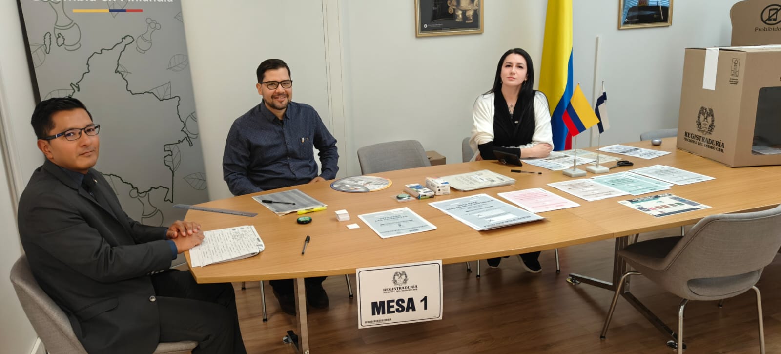 Puesto de votación Embajada de Colombia en Finlandia