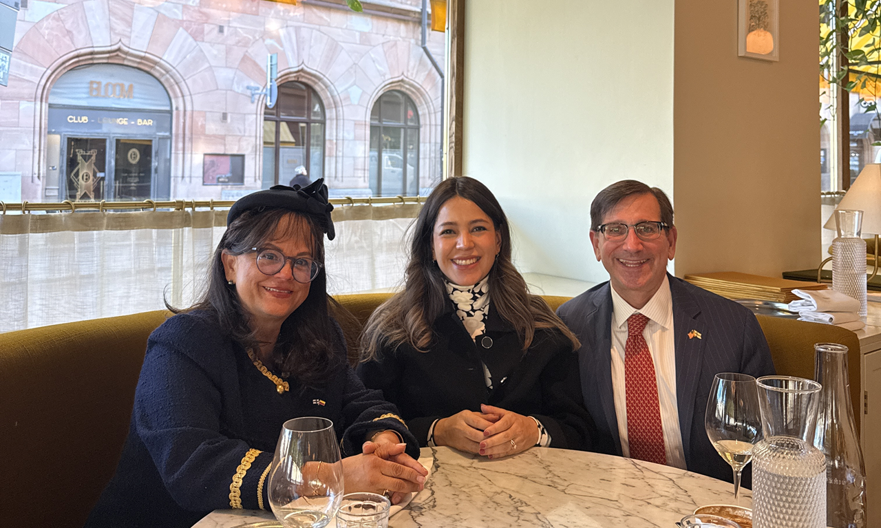 Bienvenida Protocolaria de Colombia al nuevo Embajador de USA en Finlandia.