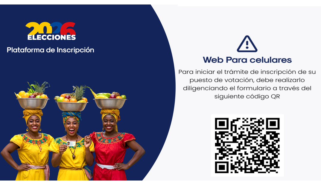 Inscripción y cambio de puesto de votación 2026 para colombianos en Finlandia