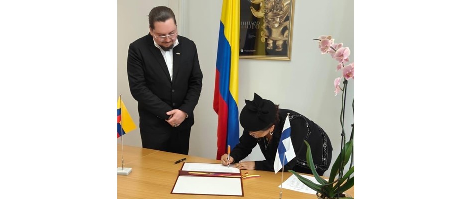 Nuevo Auxiliar de Misión Diplomática en la Embajada de Colombia en Helsinki, Finlandia