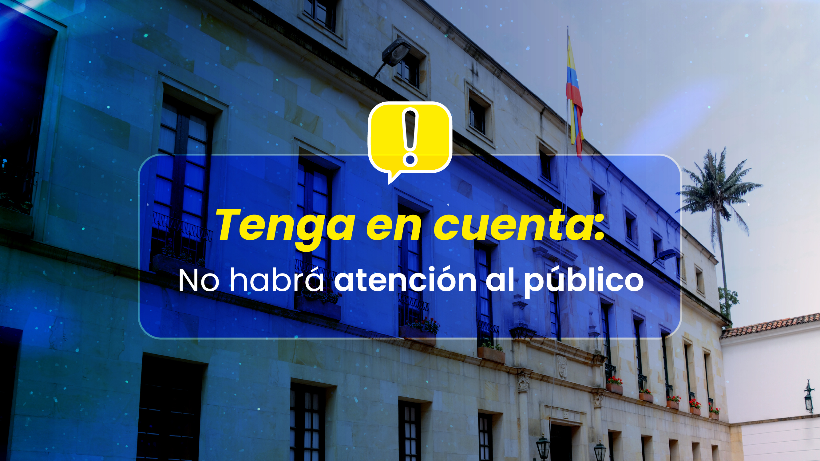 Embajada de Colombia en Finlandia y su sección consular no tendrán atención al público el 20 de julio y 7 de agosto de 2026