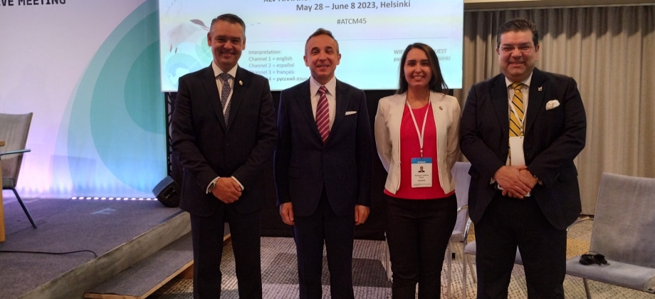 Delegación de Colombia participa en la XLV Reunión Consultiva del Tratado Antártico en Helsinki