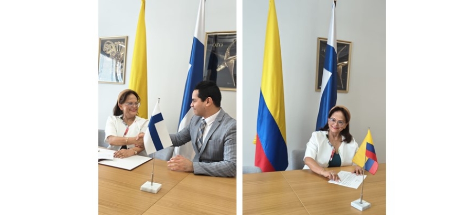 Ruth Mery Cano Aguillón, funcionaria de Carrera Diplomática y Consular, se posesiona como Embajadora en Finlandia 