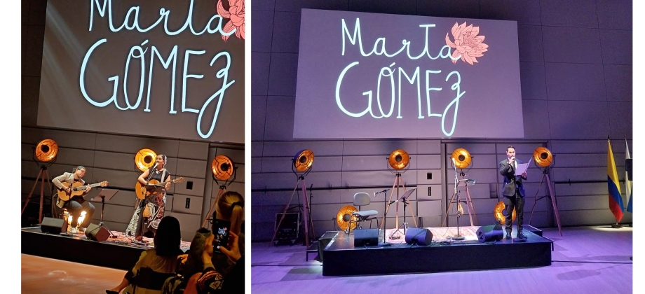 Embajada de Colombia presenta concierto de Marta Gómez en el prestigioso Centro Musical “Musiikkitalo” de la capital finlandesa