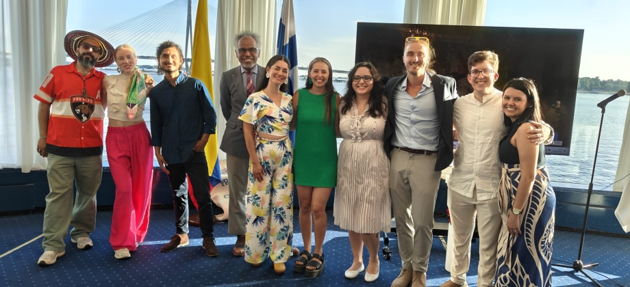 Celebración 215 aniversario de la Independencia de Colombia en Finlandia 