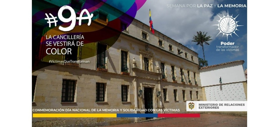 Embajada de Colombia y su sección consular conmemoran el Día Nacional de la Memoria y Solidaridad con las Victimas del Conflicto Armado