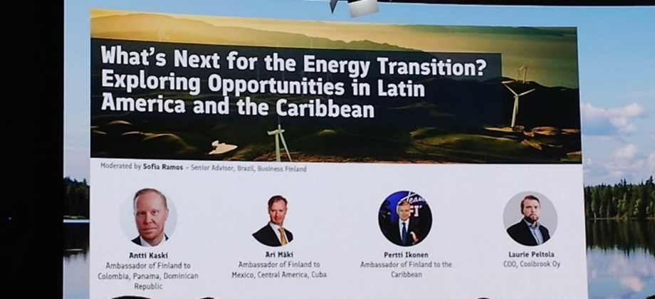 Embajada de Colombia en Finlandia participa en Latin America Business Forum 2025