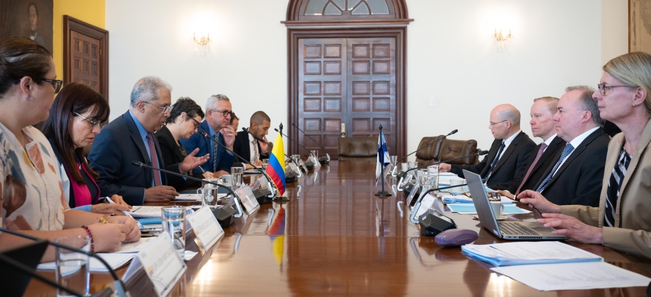 Colombia y Finlandia buscan fortalecer la cooperación en asuntos estratégicos bilaterales