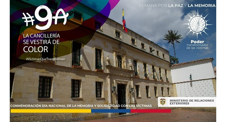 Embajada de Colombia y su sección consular conmemoran el Día Nacional de la Memoria y Solidaridad con las Victimas del Conflicto Armado
