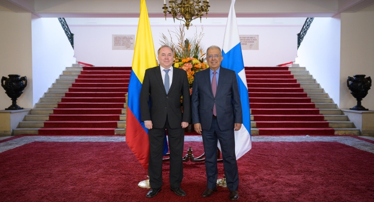 Comunicado conjunto: Colombia y Finlandia efectuaron la VI Reunión de Consultas Políticas en Bogotá